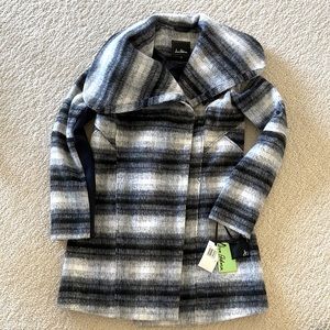Sam Edelman black & white blazer coat size S